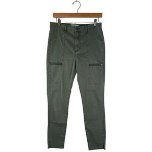 Articles of Society Womens Size 29 Olive Jean Utility Stretch Soft Ankle Skinny